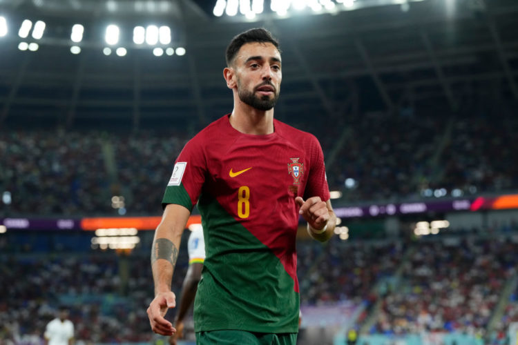 Bruno Fernandes provides two assists as Cristiano Ronaldo makes World Cup history