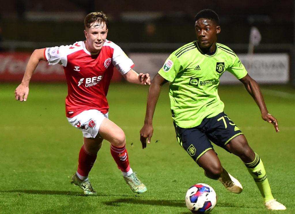 Fleetwood v Manchester United U21- Papa John´s Trophy