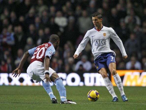 Manchester United's Portugese striker Cr