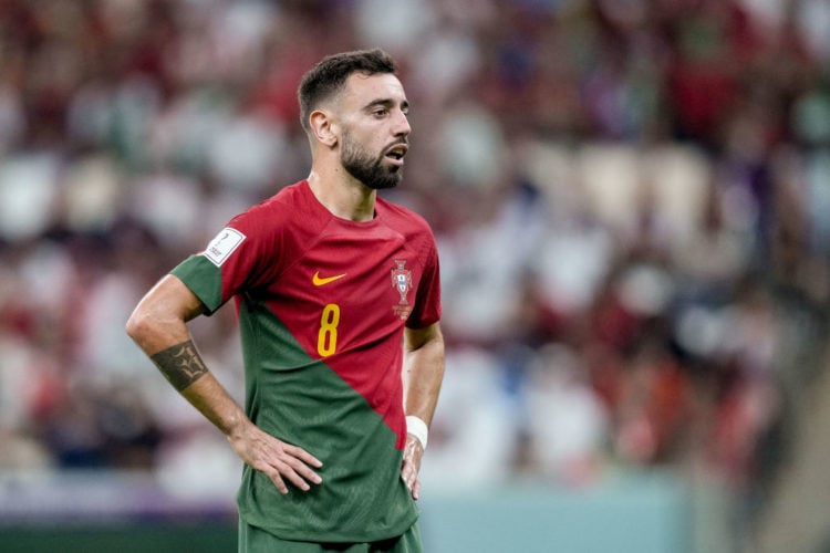 Gary Neville urges Portugal boss Fernando Santos to play Bruno Fernandes in favoured position