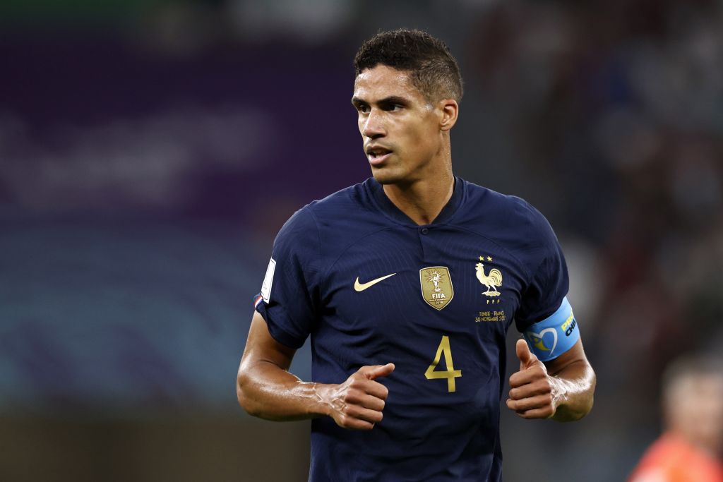Raphael Varane criticised following France's shock World Cup defeat to Tunisia