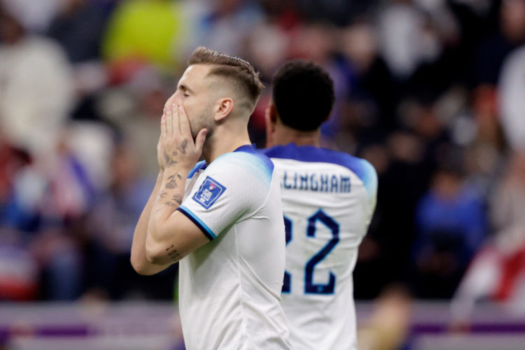 Luke Shaw breaks silence to say he is 'gutted' after England elimination