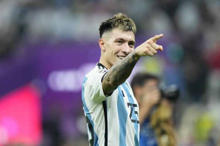 Lisandro Martinez's girlfriend says Argentina partners planning tattoos if they win the World Cup