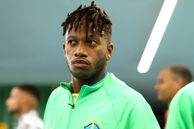 Brazil's national team physio praises Fred's 'absurd' work rate