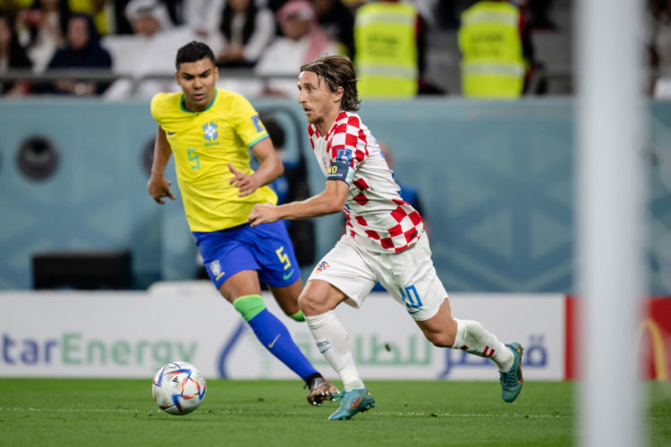 Luka Modric explains the moment Casemiro was "too good" for Croatia in World Cup quarter-final