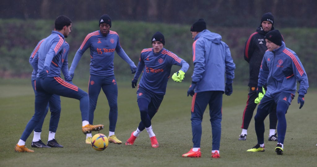 Manchester United Training Session