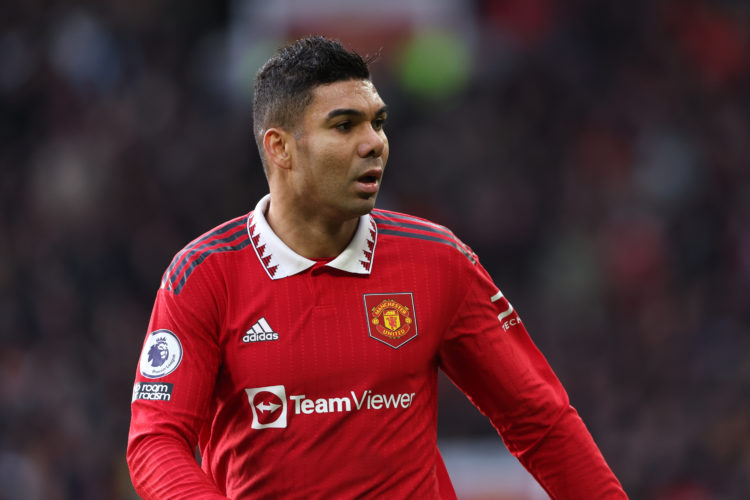 Casemiro and Fred at risk of suspension for Manchester United v Arsenal fixture