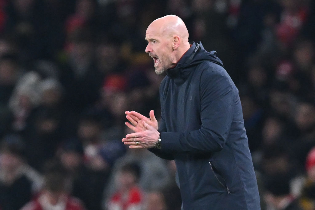 What is Erik ten Hag's managerial record in semi-finals