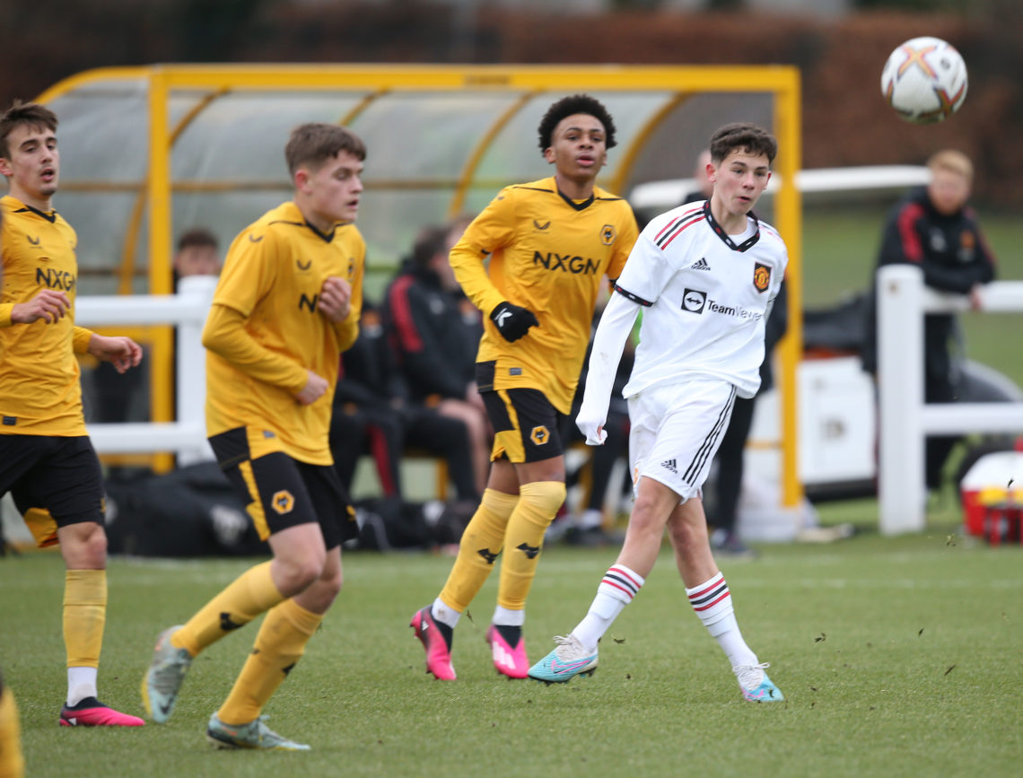 15-year-old Manchester United prospect scores wonder goal in 3-3 U18 draw