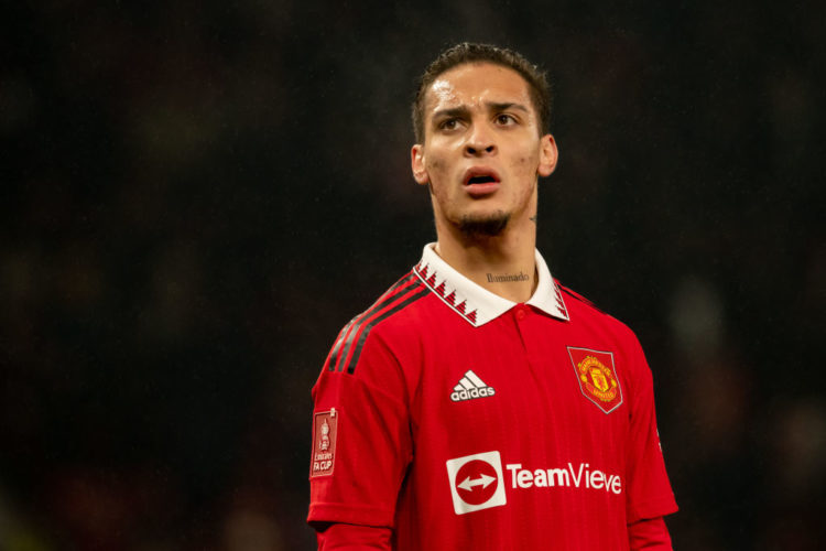 Diogo Dalot issues four-word verdict on Antony's performance against Reading