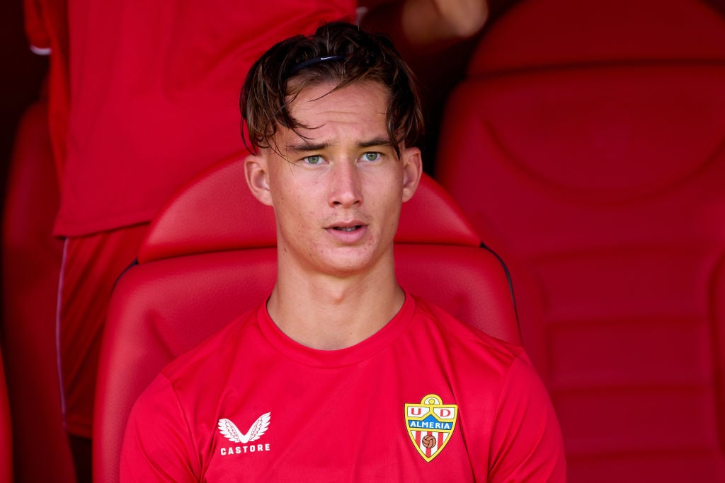 How is former Manchester United youngster Martin Svidersky faring at Almeria