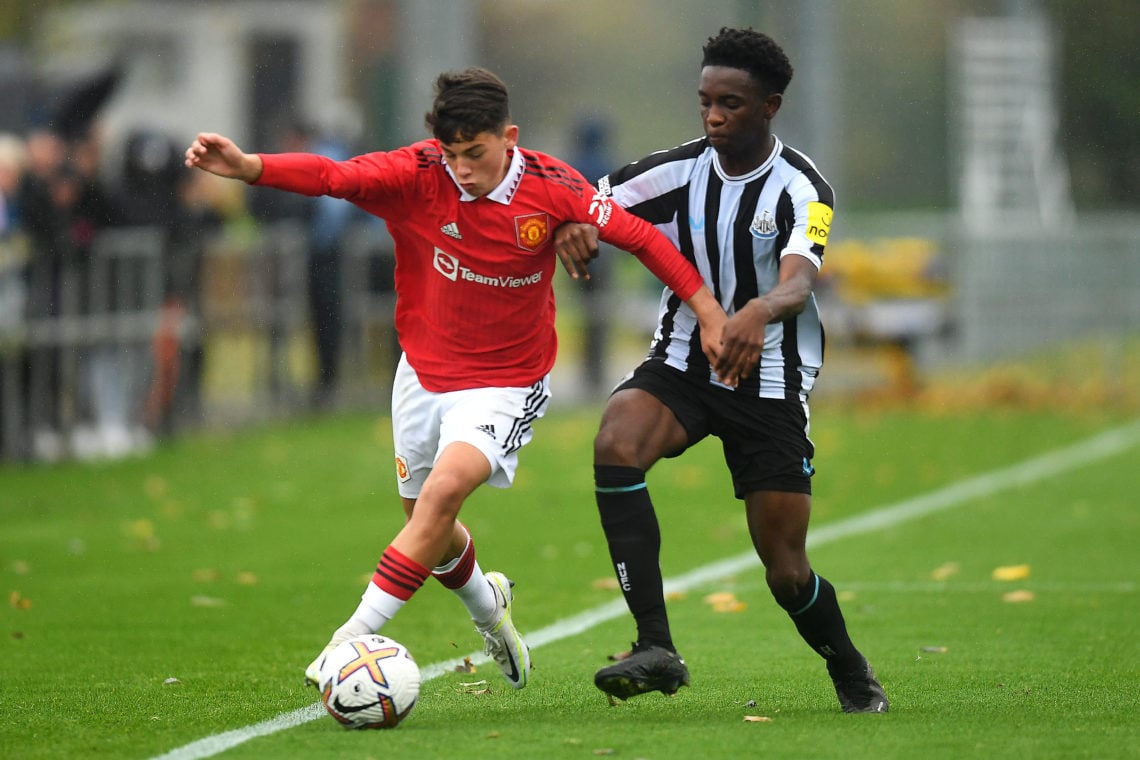 Jayce Fitzgerald and Shea Lacey lead Manchester United under-18s to dramatic 3-2 win