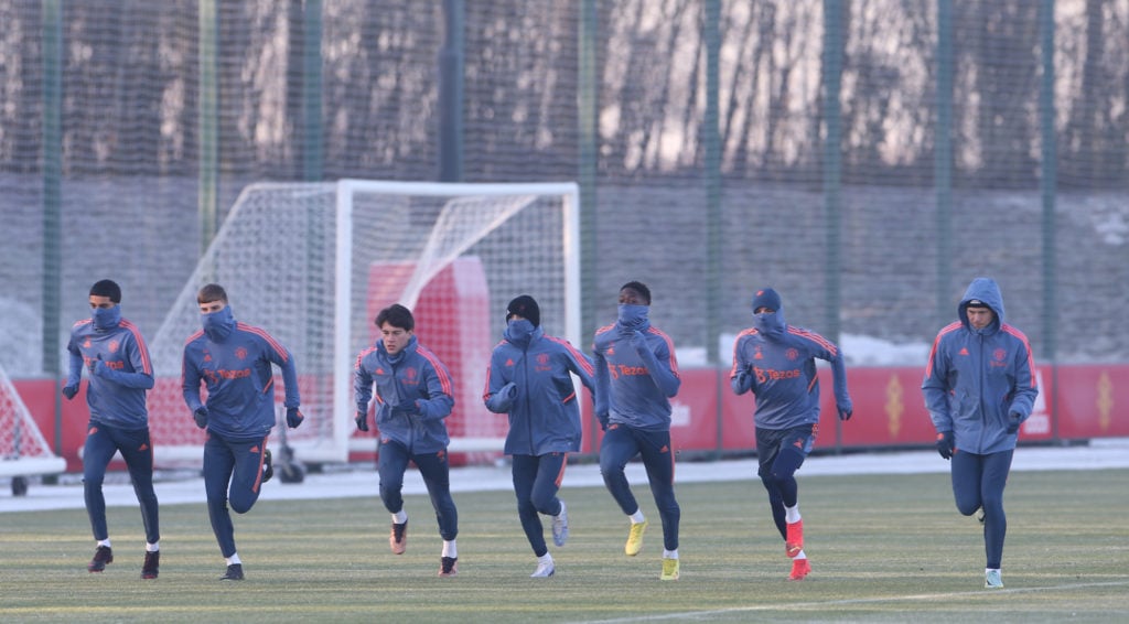 Manchester United Training Session