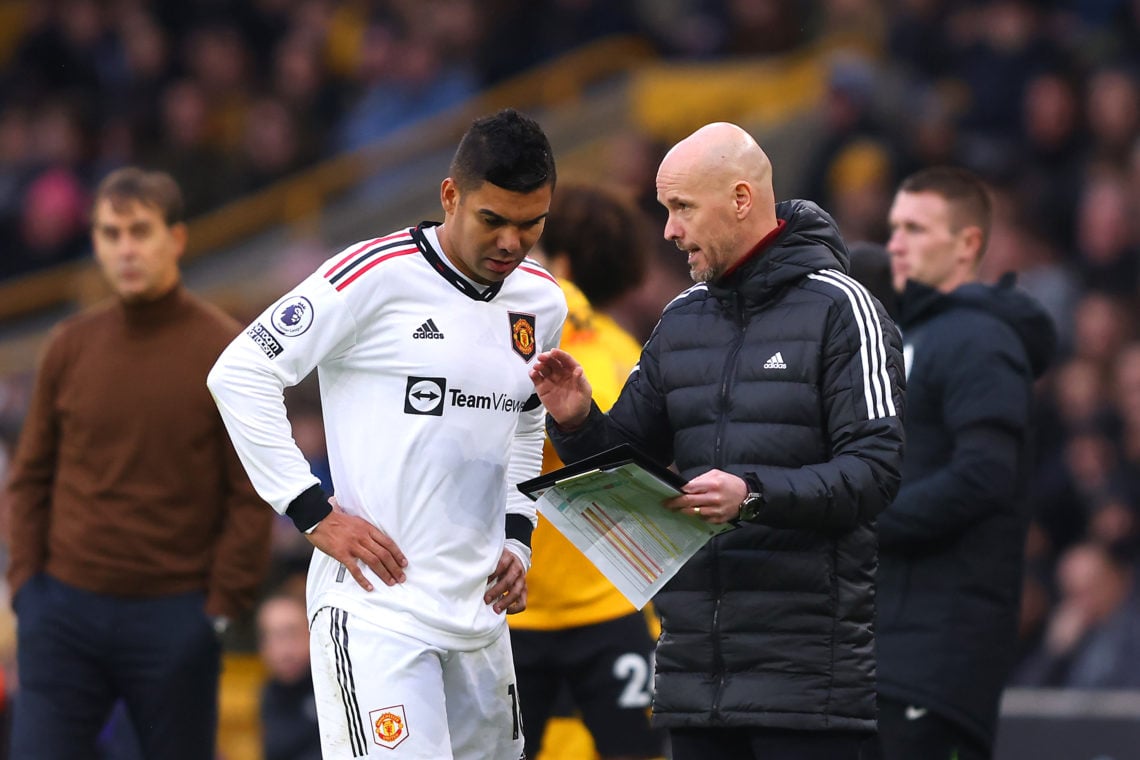 Erik Ten Hag Gives Brilliant Response To Casemiro Suspension V Arsenal