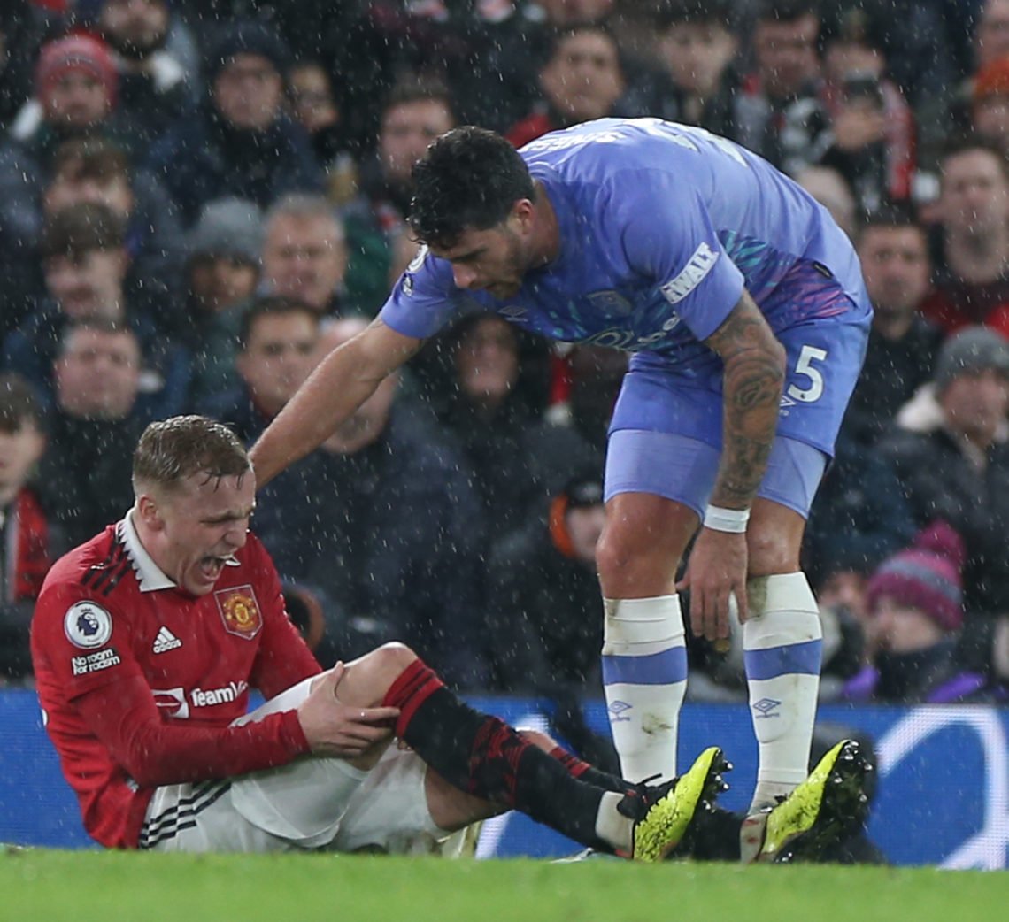 Donny Van De Beek Injury: Manchester United Star In Agony After Tackle