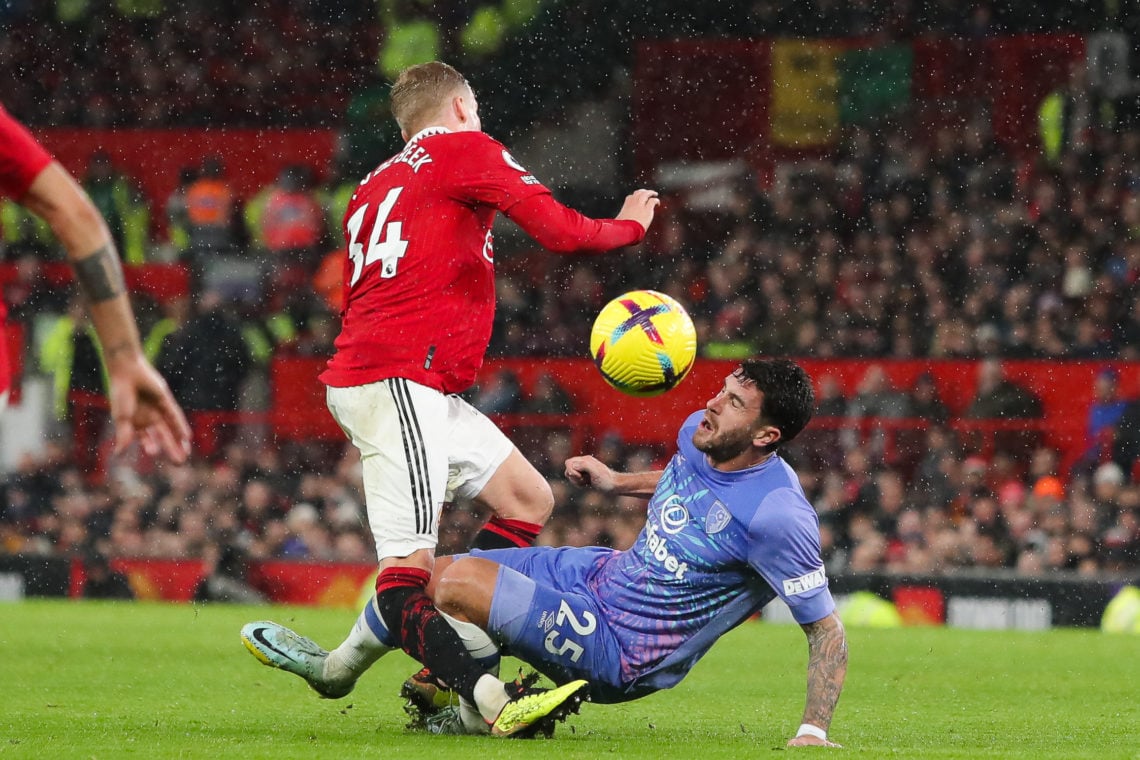 Graphic Warning: This Angle Of Donny Van De Beek Looks Really Bad