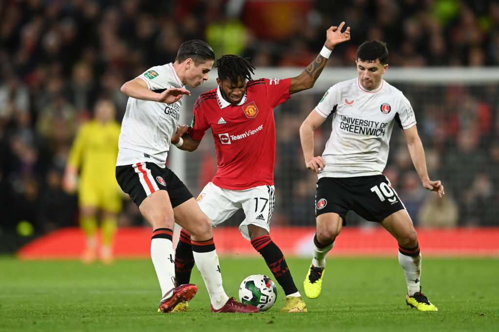 Manchester United v Charlton Athletic - Carabao Cup Quarter Final