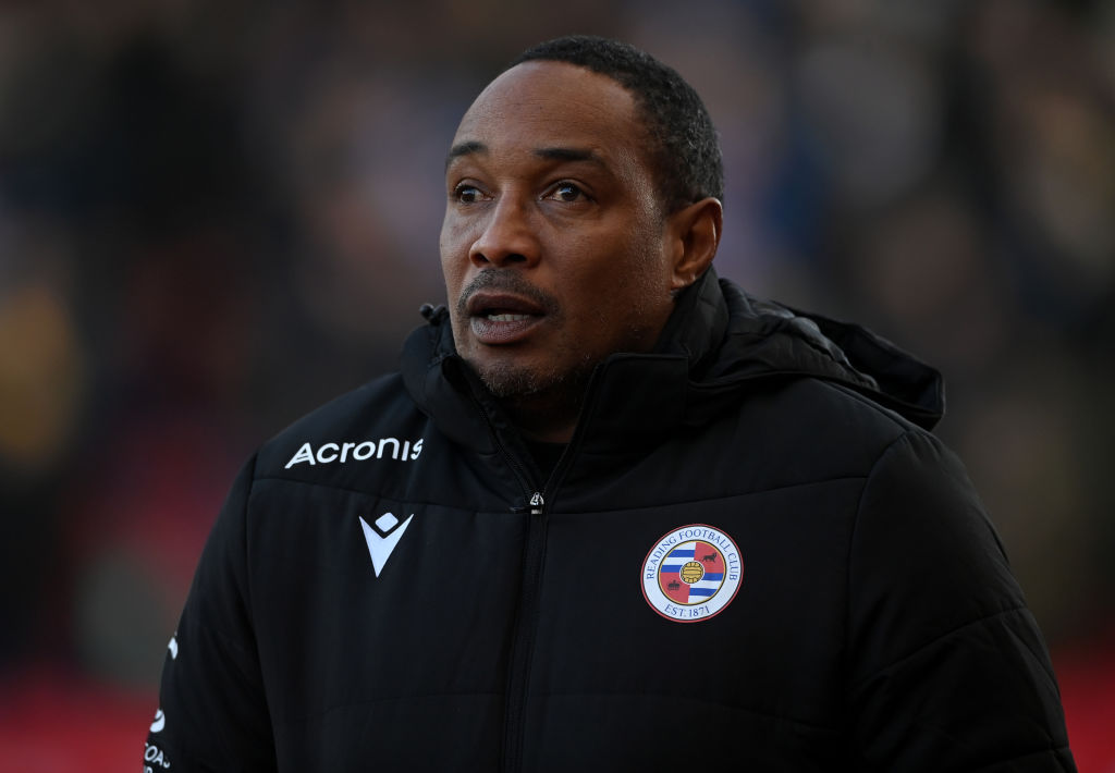 Reading manager Paul Ince during the Sky Bet Championship between Stoke City and Reading at Bet365 Stadium on January 21, 2023 in Stoke on Trent, E...