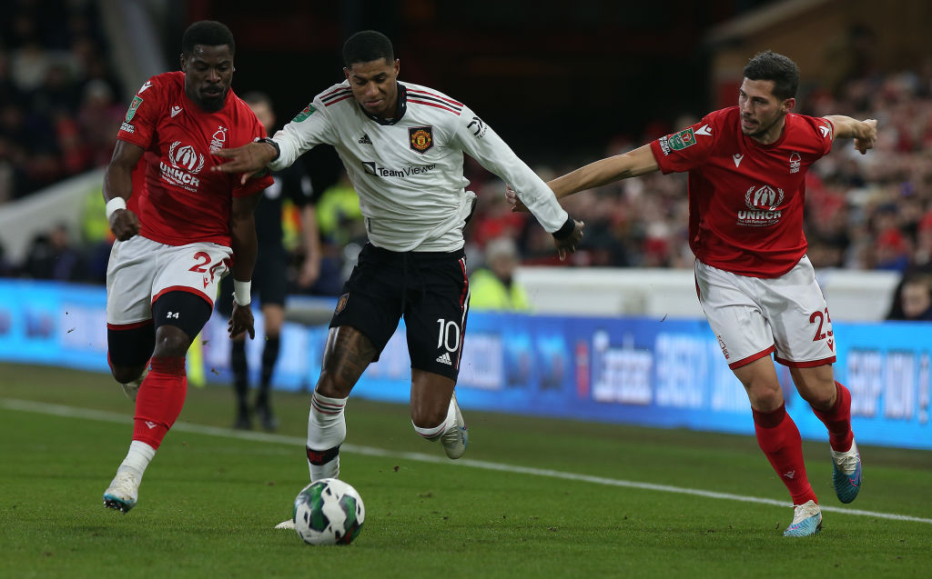 Nottingham Forest v Manchester United - Carabao Cup Semi Final 1st Leg