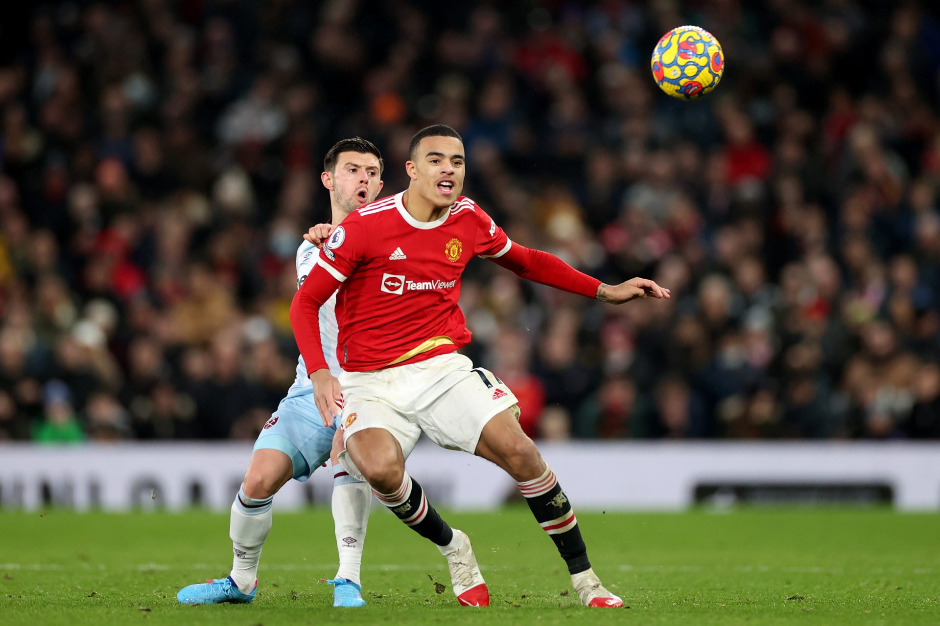 Mason Greenwood listed as first-team player on Man Utd's website