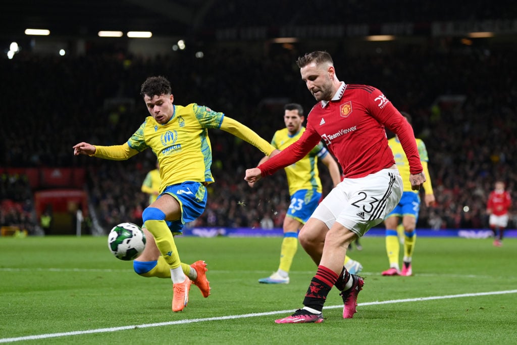 Manchester United v Nottingham Forest - Carabao Cup Semi Final 2nd Leg