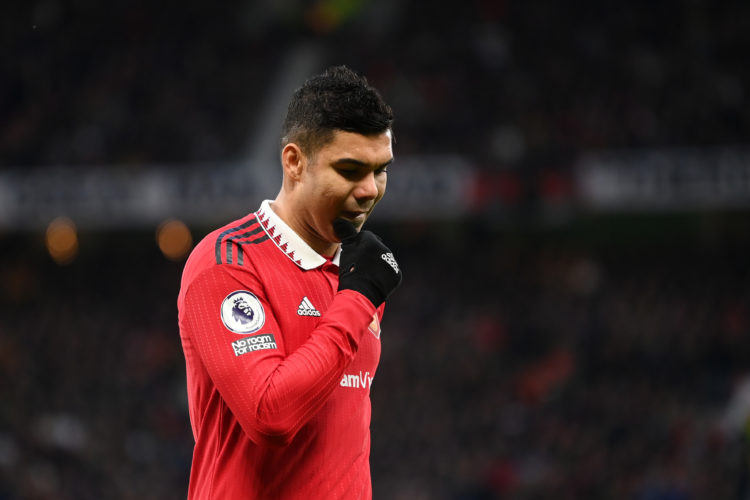 Will Casemiro miss the EFL Cup final for Manchester United through suspension?