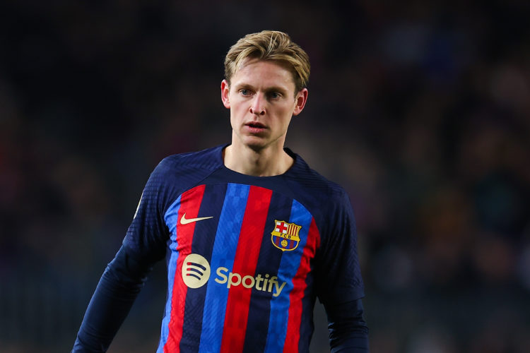Xavi opens up on Frenkie de Jong to Manchester United transfer battle