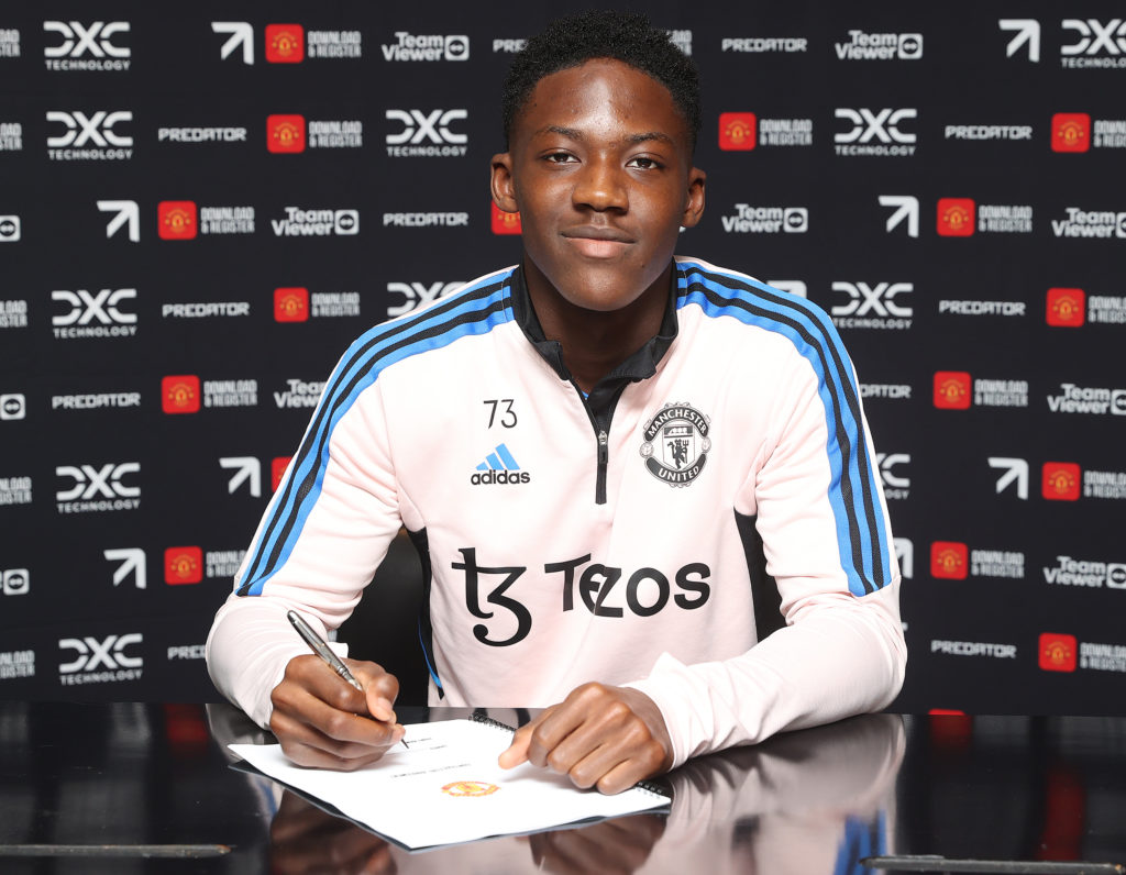 Kobbie Mainoo Signs a New Contract at Manchester United