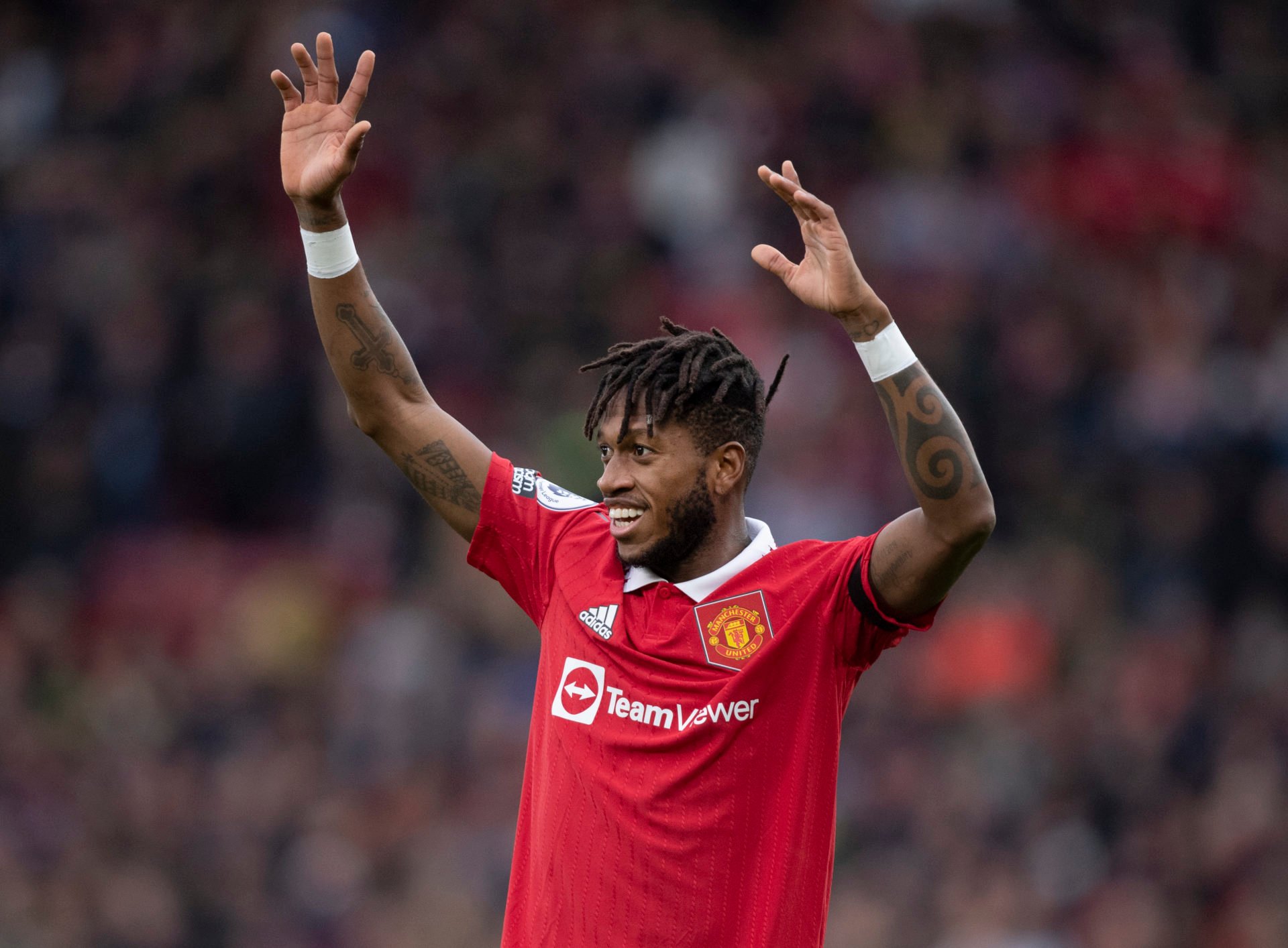 Bruno Fernandes hails his 'driver' teammate Fred after United win