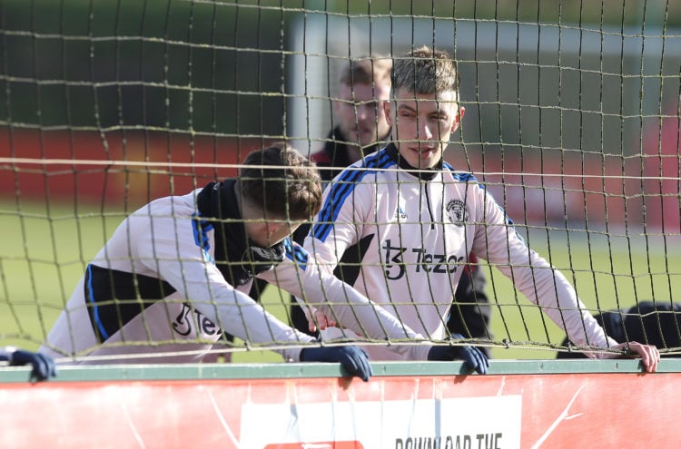 Manchester United under-21 stars step up to train with first team ahead of weekend matches
