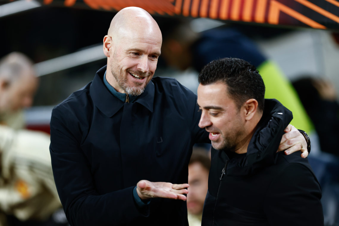 Jordi Cruyff and Xavi agree who deserved to win between Barcelona and Manchester United