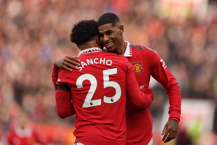 Patrice Evra has a message for Jadon Sancho after watching his latest performance
