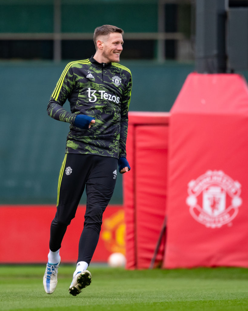 Manchester United Training Session And Press Conference