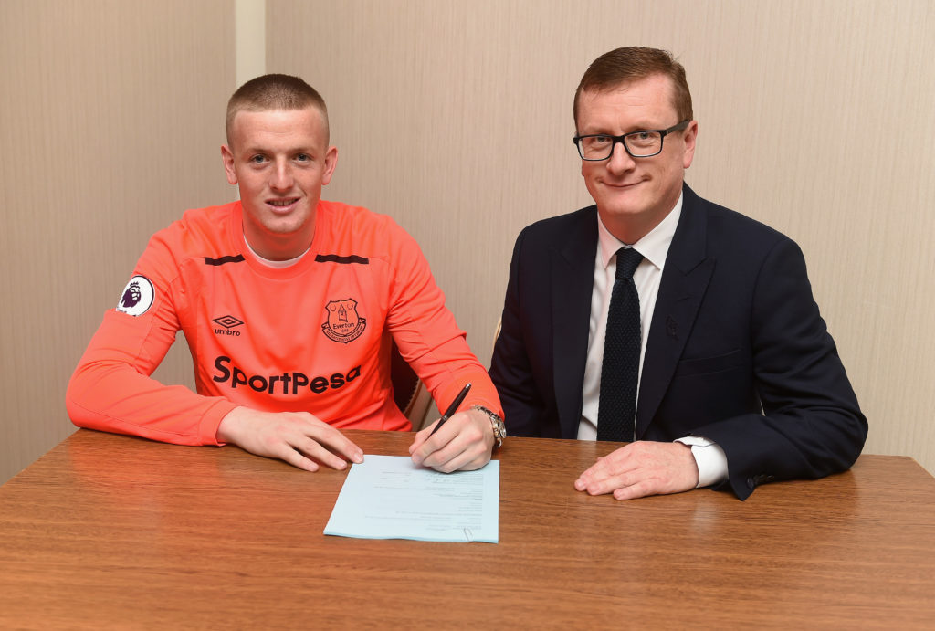 Everton Announce the Signing of Jordan Pickford