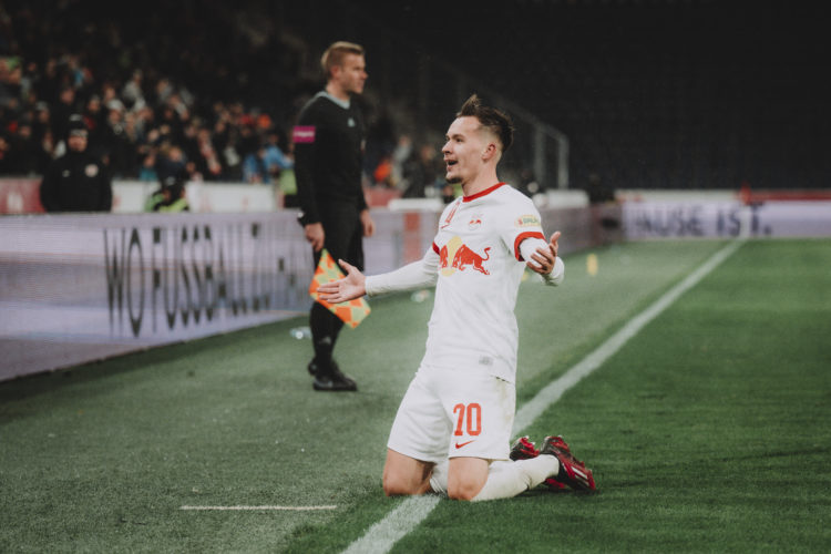 Photo by Andreas Schaad - FC Red Bull Salzburg/FC Red Bull Salzburg via Getty Images