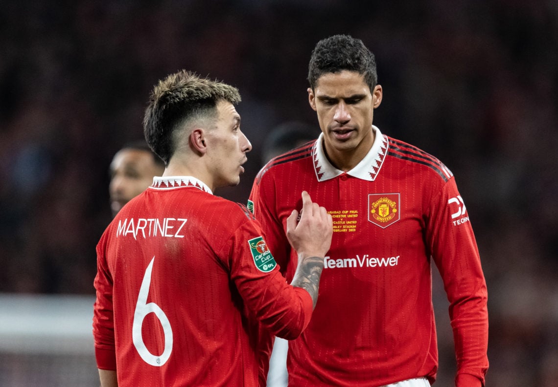 Lisandro Martinez talks up Manchester United teammate Raphael Varane