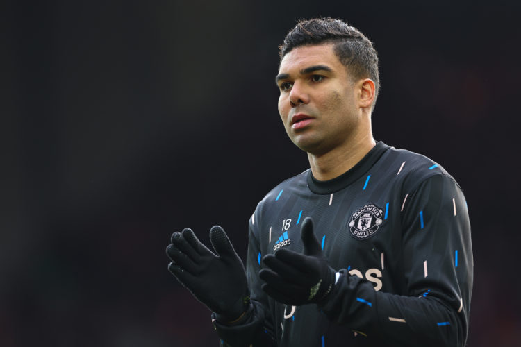 Casemiro 'picked up injury' in Manchester United defeat to Liverpool
