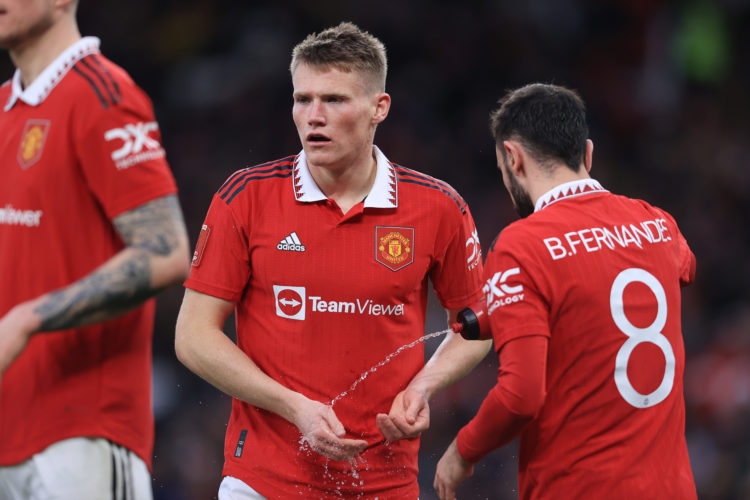 Confirmed Manchester United XI against Newcastle: McTominay and Sabitzer start