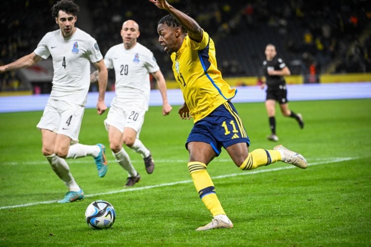 Anthony Martial sends message to Anthony Elanga after Sweden goal