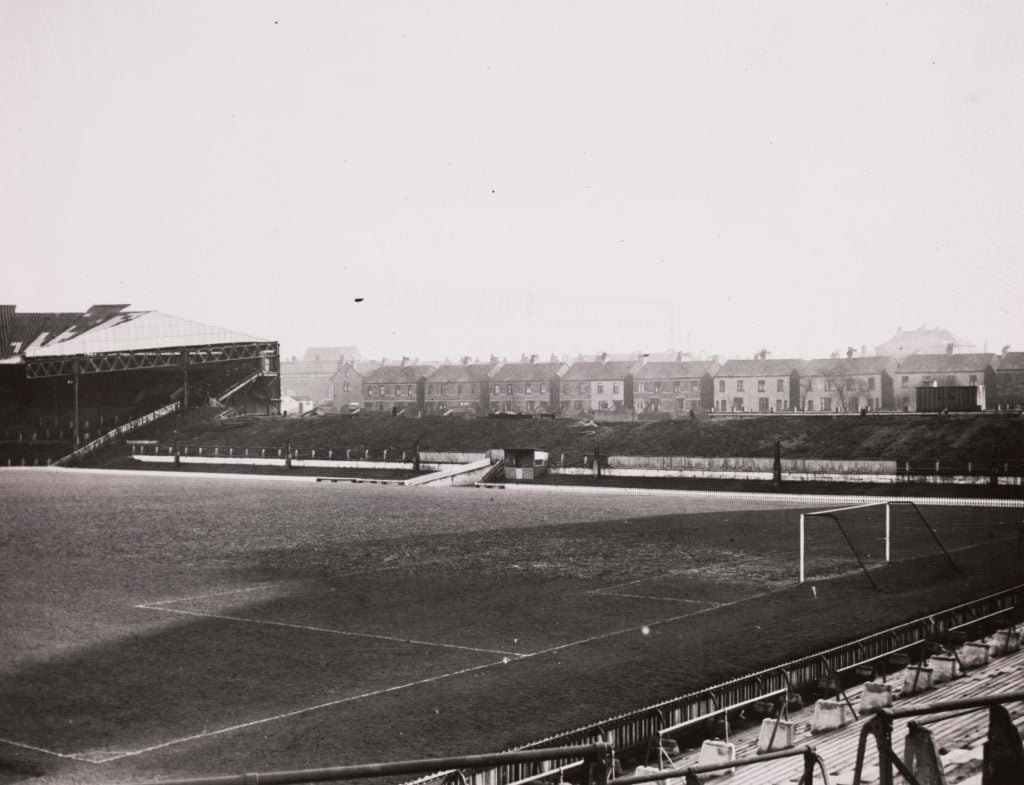 Bomb damage to Old Trafford, 1948
