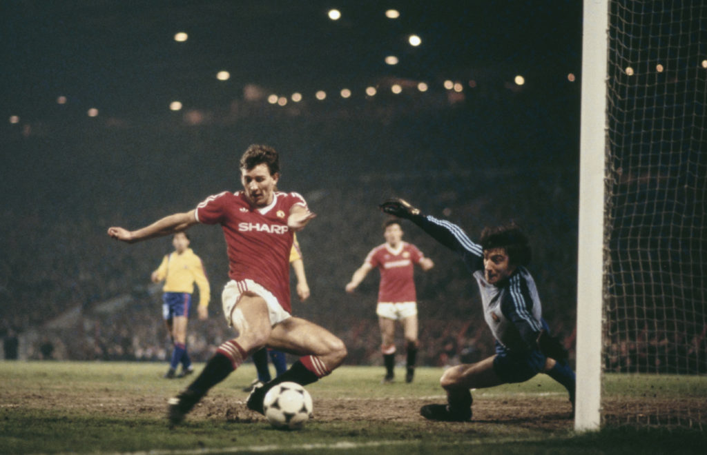 Manchester United v Barcelona European Cup Winners Cup 1984
