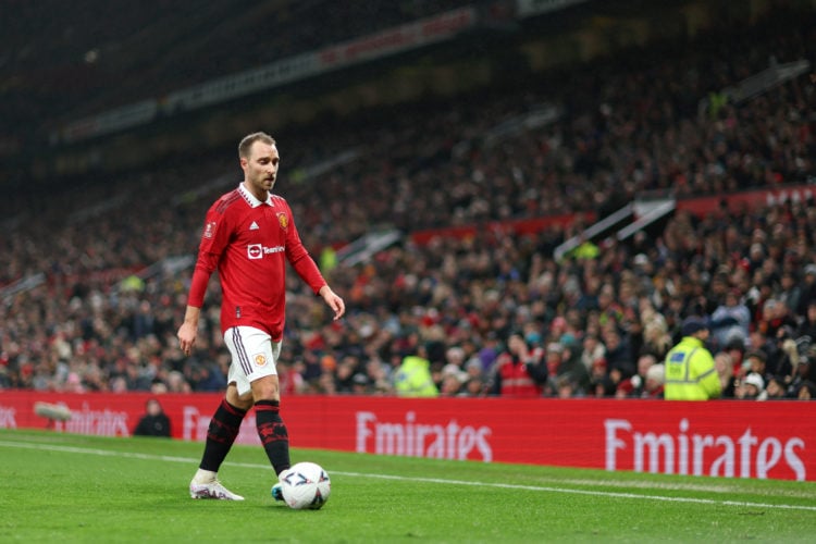 Christian Eriksen suggests he is just about to return to Manchester United training