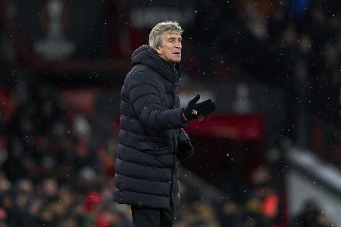 Pellegrini paints depressing picture of Real Betis chances v Manchester United