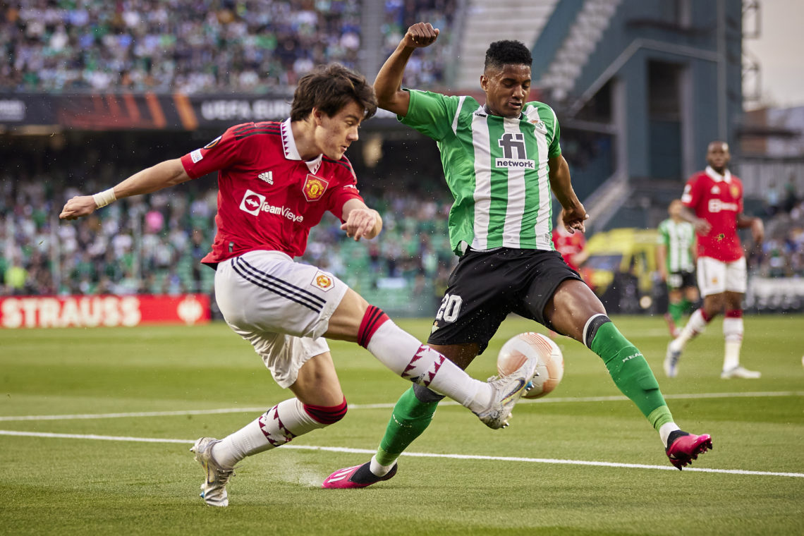 Manchester United fans react to Facundo Pellistri performance v Real Betis