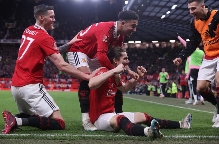 Casemiro reacts to Manchester United win over Fulham