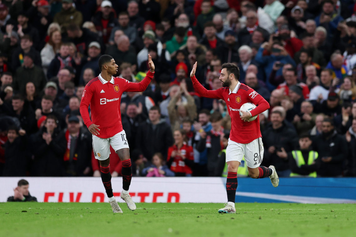 Bruno Fernandes and Marcus Rashford send messages to Manchester United fans