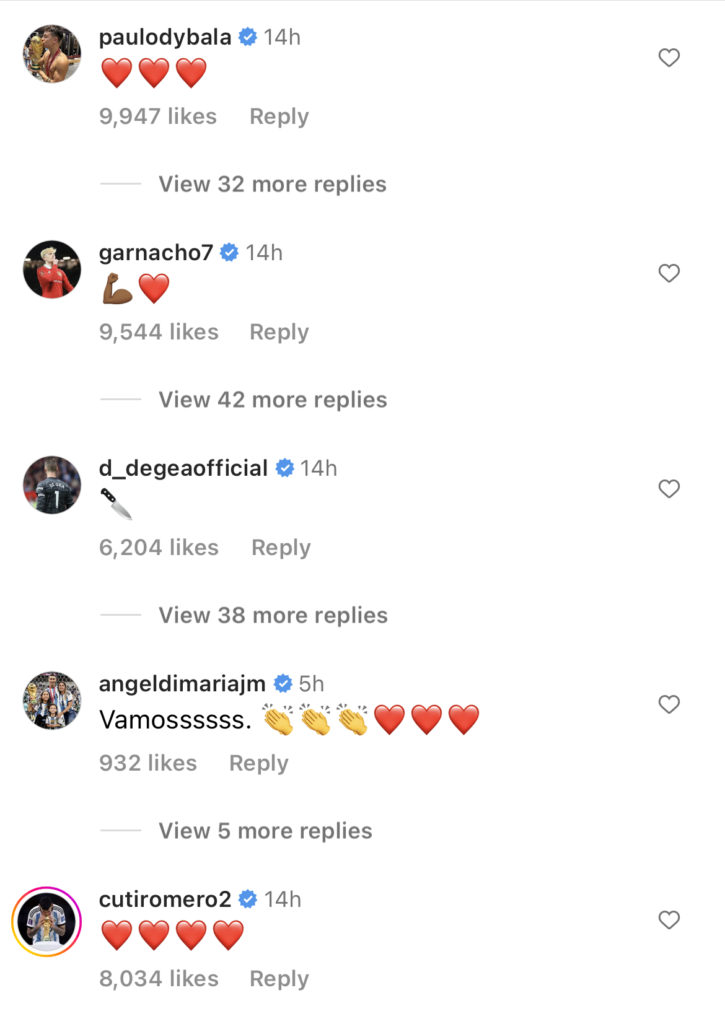 di maria message to martinez