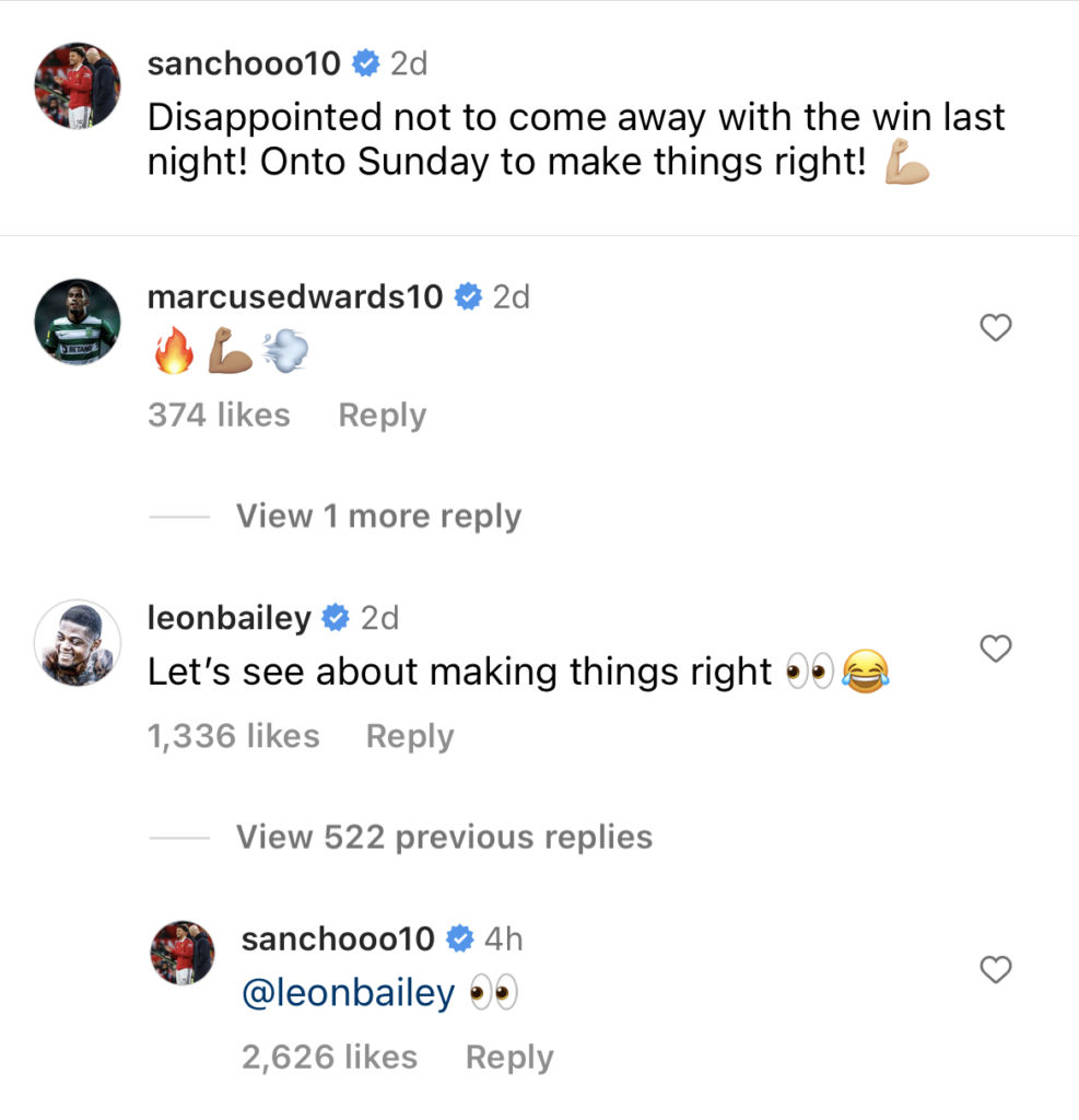 sancho and bailey message