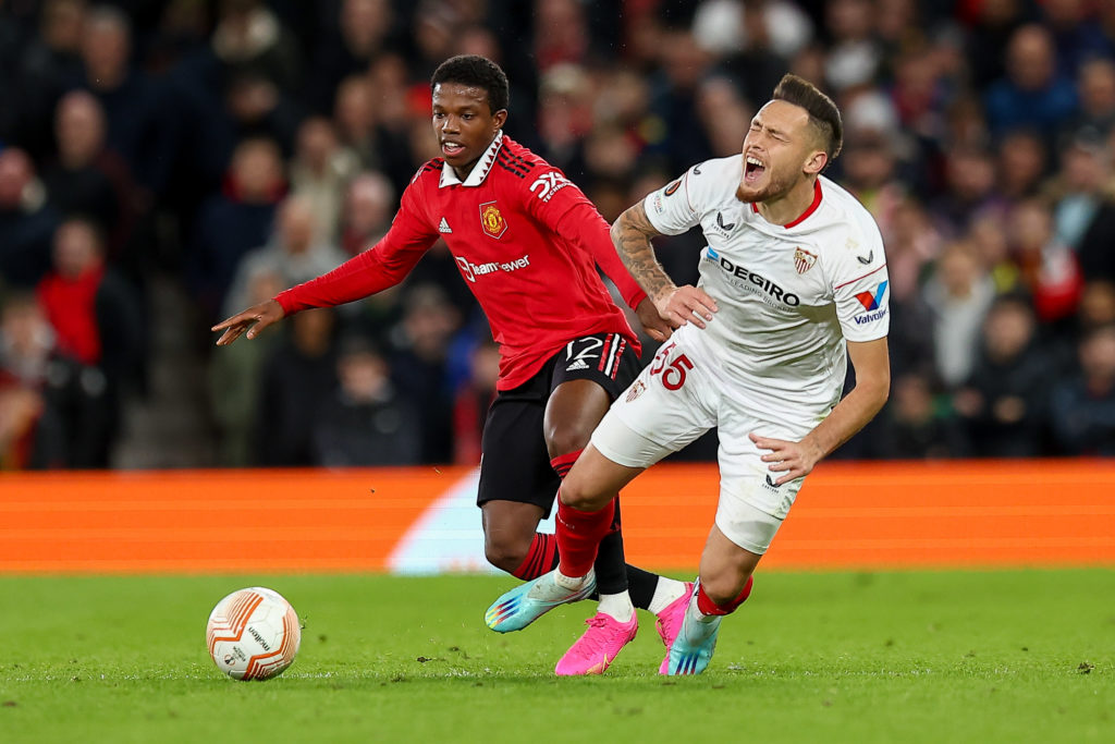 Manchester United v Sevilla FC: Quarterfinal First Leg - UEFA Europa League