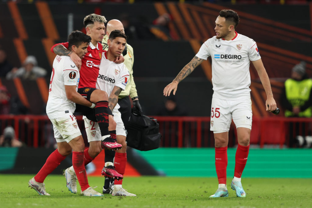 Manchester United v Sevilla FC: Quarterfinal First Leg - UEFA Europa League